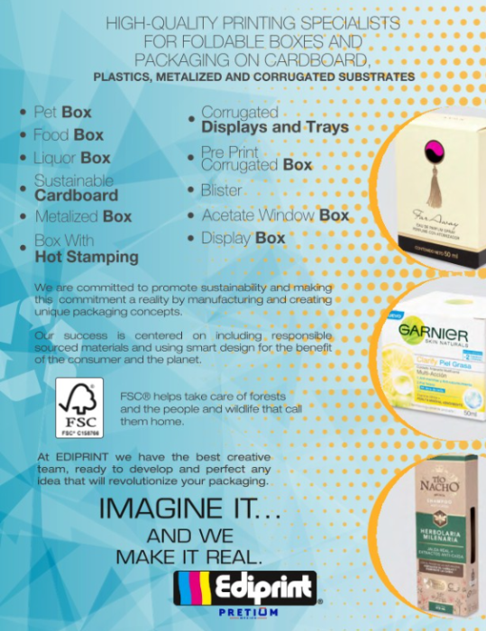 Sustainable Full-color Folding Cartons